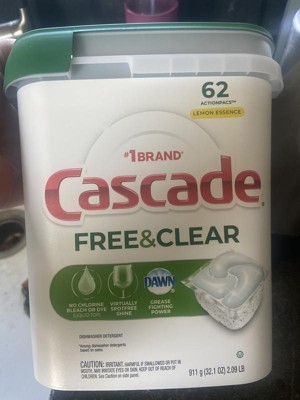 Cascade Fresh Scent Original Dishwasher Pods, Actionpacs Dishwasher  Detergent Tabs : Target