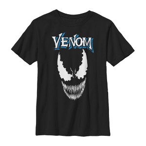 Boy's Marvel Venom Face Logo T-Shirt - 1 of 4