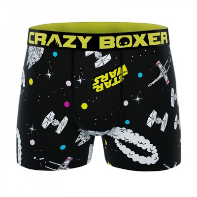 Mens Star Wars Spaceships Battle Crazy Boxer Briefs
