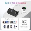 iWalk 5000mAh Portable Charger 20W PD Fast Charging With Metal Stand For iPhone 15/16, Samsung, Google. Nintendo Switch & More - 3 of 4