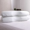 TopComfy Support Pillow Gel Infused Memory Foam Cooling Pillow for Personalized Comfort, White, 27"*18"*5" - 3 of 4