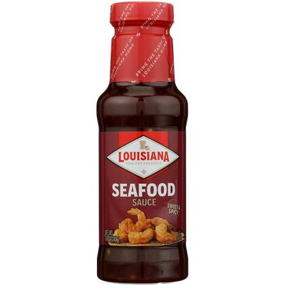 Louisiana Fish Fry Sweet and Spicy Seafood Sauce - 12 pack, 12 oz
