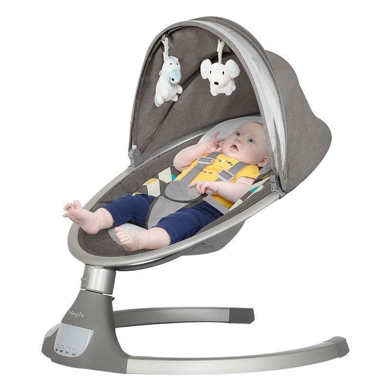 Dream on me Zazu Motorized Baby Swing for Infants - Bluetooth Music Speaker, 5 of 14