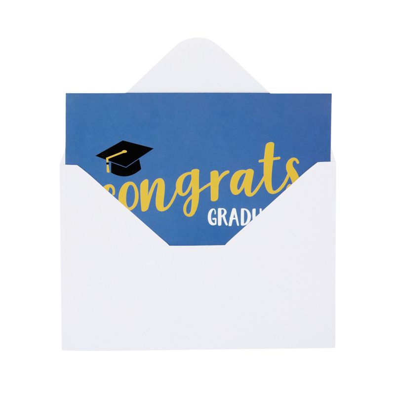 Juvale 36 Pack Congratulations Graduation Cards with Envelopes 4x6, 6 Designs - 2024 Graduation Party Supplies, 4 of 7