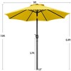 Yaheetech 9FT Outdoor Patio Umbrella with Crank and Push Button to Tilt - 3 of 4
