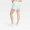 Women's Woven High-Rise 2-in-1 Run Shorts 3" - All In Motion™ - image 2 of 4