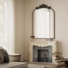 BEAUTYPEAK Vanity Wall Mirror Decorative Vintage Arched Bathroom Mirror Classic Designed Mirror - 2 of 4