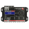 Stetsom STX2448 DSP 4 Channel Crossover and Equalizer Signal Processor Car Audio Sequencer with 2 Inputs, Audio Treatment, and LED Limiter, Black - 2 of 4