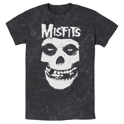 Men's Misfits Classic Fiend Skull Logo T-shirt - Black - Large : Target