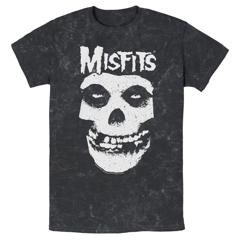 Men's Misfits Classic Fiend Skull Logo T-Shirt, 1 of 5
