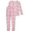 RuffleButts Modal Blend Big Girls Ruffle Long Sleeve Pajama Set - 2 of 2