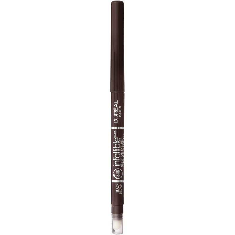 L'Oreal Paris Infallible Never Fail 16HR Eyeliner Pencil - 0.01 oz, 1 of 11