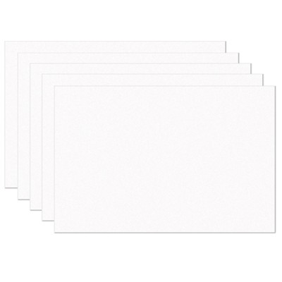 Prang Construction Paper, Bright White, 12 x 18, 100 Sheets Per Pack, 5  Packs