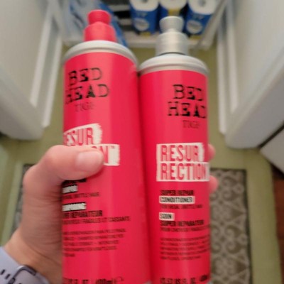 Tigi Bed Head, Resurrection, Super Repair Shampoo, For Weak, Brittle Hair,  13.53 Fl Oz (400 Ml) : Target