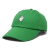 Dalix Heartly Ghost Embroidered Mens Womens Cotton Dad Hat Baseball Cap Adjustable - 4 of 4