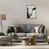 Stupell Industries Up Close Cow Black Framed Floater Canvas Wall Art - 2 of 4