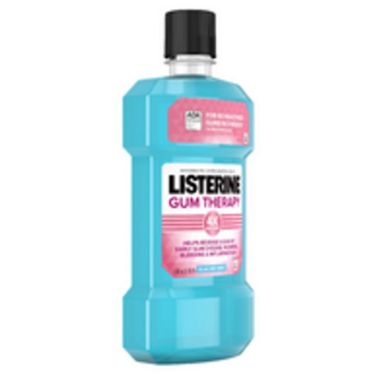 Listerine Gum Therapy Antiseptic Mouthwash - Glacier Mint - 16.9 fl oz, 4 of 9