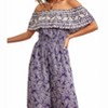 Women's Paisley Embroidered Jumpsuit - Savanna Jane - 3 of 4