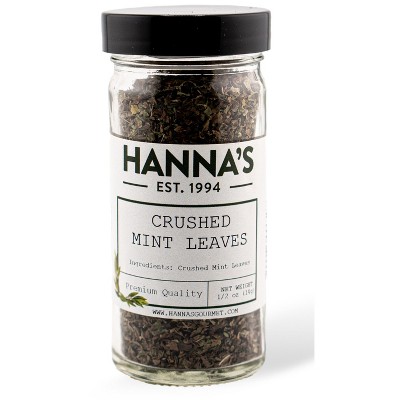 Mint Leaves Crushed, Hanna's Gourmet