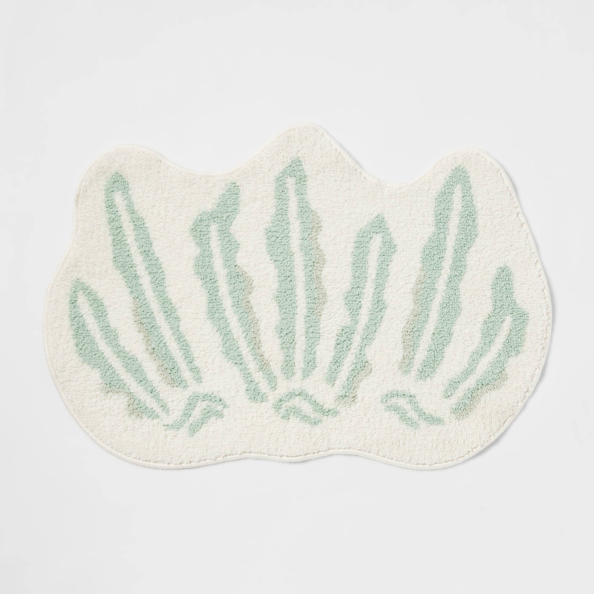 20"x30" Seaweeds Coastal Non Skid Bath - Threshold™