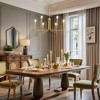 28 in. Gold 6-Light Farmhouse Rustic Candle Ceiling Chandelier, Adjustable Height for Dining Room Living Room and Foyer - 3 of 4