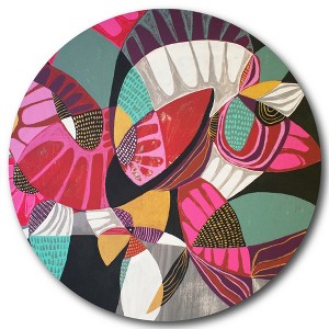 Courtside Market Global Wonders Photography Collection, Colorful Leaves II Statement Piece Wood Décor - 1 of 4