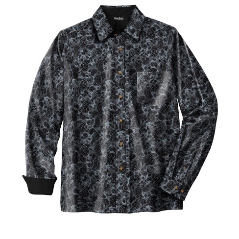 Big and tall paisley cheap dress shirt