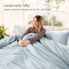 400 Thread Count Organic Cotton Sateen Duvet Cover and Sham Set by Bare Home - 2 of 4