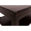 Rogness Coffee Table with Lift Top Rustic Brown - Signature Design by Ashley: Pine Wood, Distressed Finish, Storage Shelf - 3 of 4