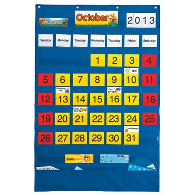 PlayMonster Complete Calendar Pocket Chart