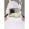 HalloweenCostumes.com   Disney Frozen Olaf Costume Companion Pouch Bag Pack for Adults & Kids, White/Orange/Brown - 3 of 4