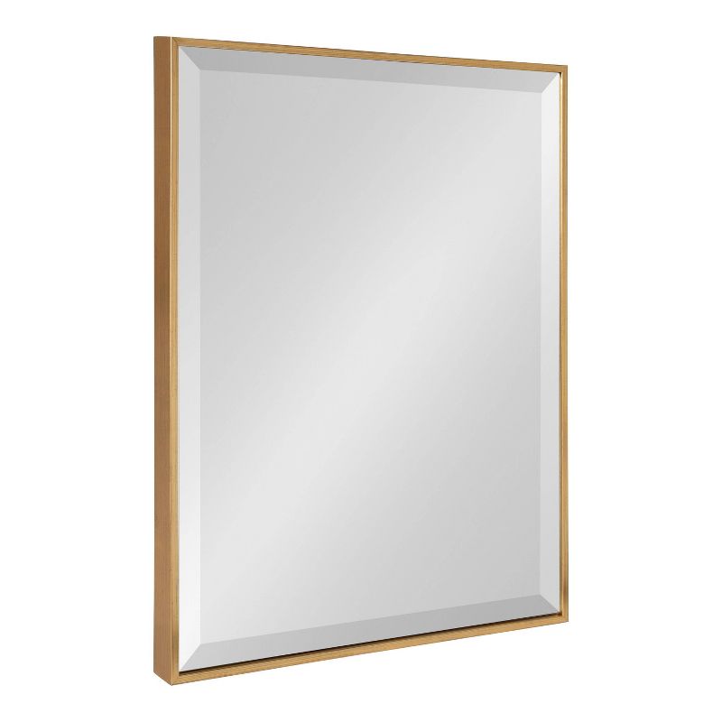 18.7&#34; x 24.7&#34; Rhodes Rectangle Wall Mirror Gold - Kate &#38; Laurel All Things Decor, 1 of 7