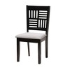 Baxton Studio Deanna Modern Fabric Wood Dining Set - 3 of 4