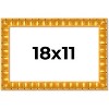 PosterPalooza | 18x11 Bamboo Picture Frame, UV Acrylic, 4 Finishes - Brown, Black, Gold, and Natural - 2 of 4