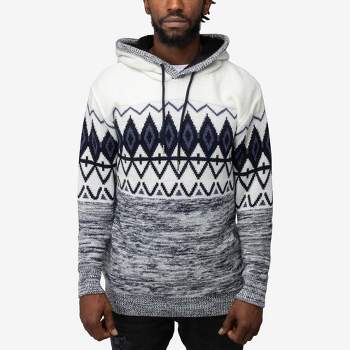 X RAY Men's  Regular Fit Fashion Hoodie  Knitted Sweater