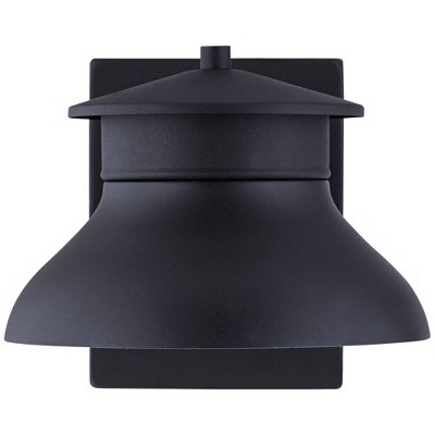Danbury Black Steel Outdoor Wall Mount Sconce Light
