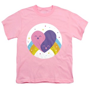 Boys' Care Bears Unlock The Magic Friends Forever Bear Belly T-Shirt - 1 of 4