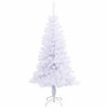 Artificial Christmas Trees White PVC, Plastic Medium Foldable - 3 of 4