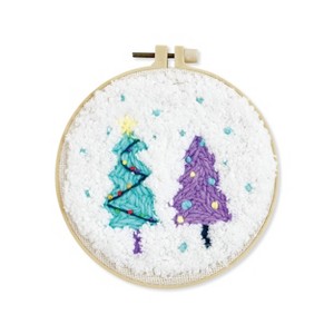 Punch Needle Kit Trees - Bullseye's Playground™ - 1 of 3