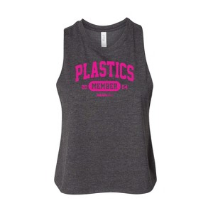 Women's - Mean Girls - Plastics Member Graphic Racerback Tank - 1 of 2