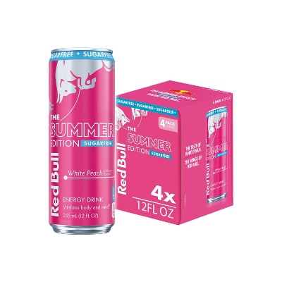 Red Bull Sugarfree Summer Edition Energy Drink - 4pk/12 fl oz Cans