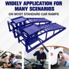 TROPOW 2 Pack Hydraulic Car and Truck Service Ramps,Adjustable Lift Height 9.8" to 16.21", ,Vehicle Auto Garage (5T) - 3 of 4