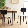 Jo Upholstered Stackable Dining Chair (Set Of 2)  - Safavieh - image 3 of 4