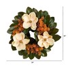 Nearly Natural 24” Magnolia Artificial Wreath - 2 of 2