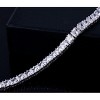 Hollywood Sensation Princess Cut Cubic Zirconia Tennis Bracelet - 3 of 4