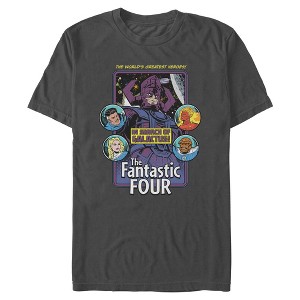 Mens The Fantastic Four: First Steps Greatest Heroes Comic Cover T Shirt - 1 of 4
