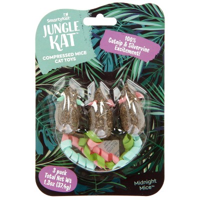 SmartyKat Magic Mice Catnip Cat Toy - 3pk