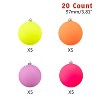 Every Day is Christmas 20ct Christmas Ornaments, Shatterproof Christmas Tree Ornaments Set, 97mm/3.81" Christmas Balls Decoration - 3 of 4