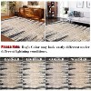 Modern Abstract Area Rug, Non-Slip Stain-Resistant Low Pile Carpet for Living Room, Bedroom, or Dorm Office Accent Decor - 4 of 4