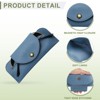 Unique Bargains PU Leather Eyeglass Case with Magnetic Snap 3" x 6.6" - 3 of 4